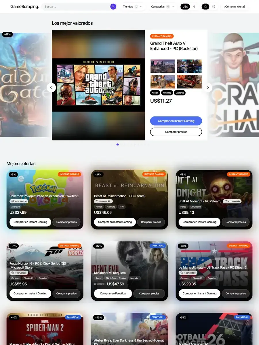 GamesScraping